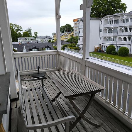 Kurhaus Nordstrand 3 Raum Whg. 37 mit Balkon und seitlichen Meerblick vom Balkon Goehren  Exterior foto