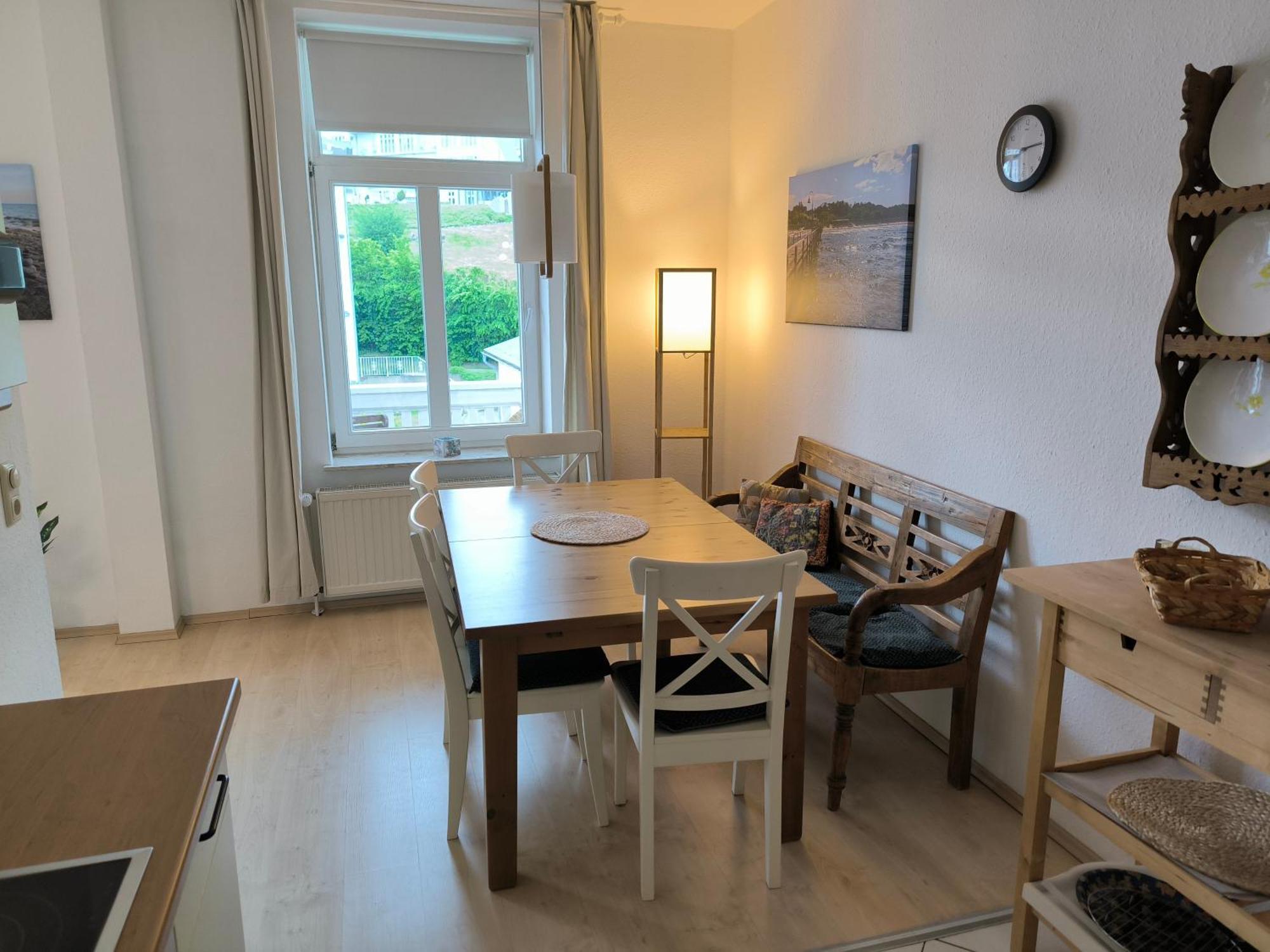 Kurhaus Nordstrand 3 Raum Whg. 37 mit Balkon und seitlichen Meerblick vom Balkon Goehren  Exterior foto